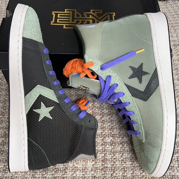Converse Pro Leather Mid ‘Black History Month’ Men - Picture 12 of 16